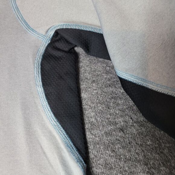 The North Face Men's Kilowatt 1/4 Zip XL Gray/Black Long Sleeve Sweater Good Cin - Picture 5 of 12